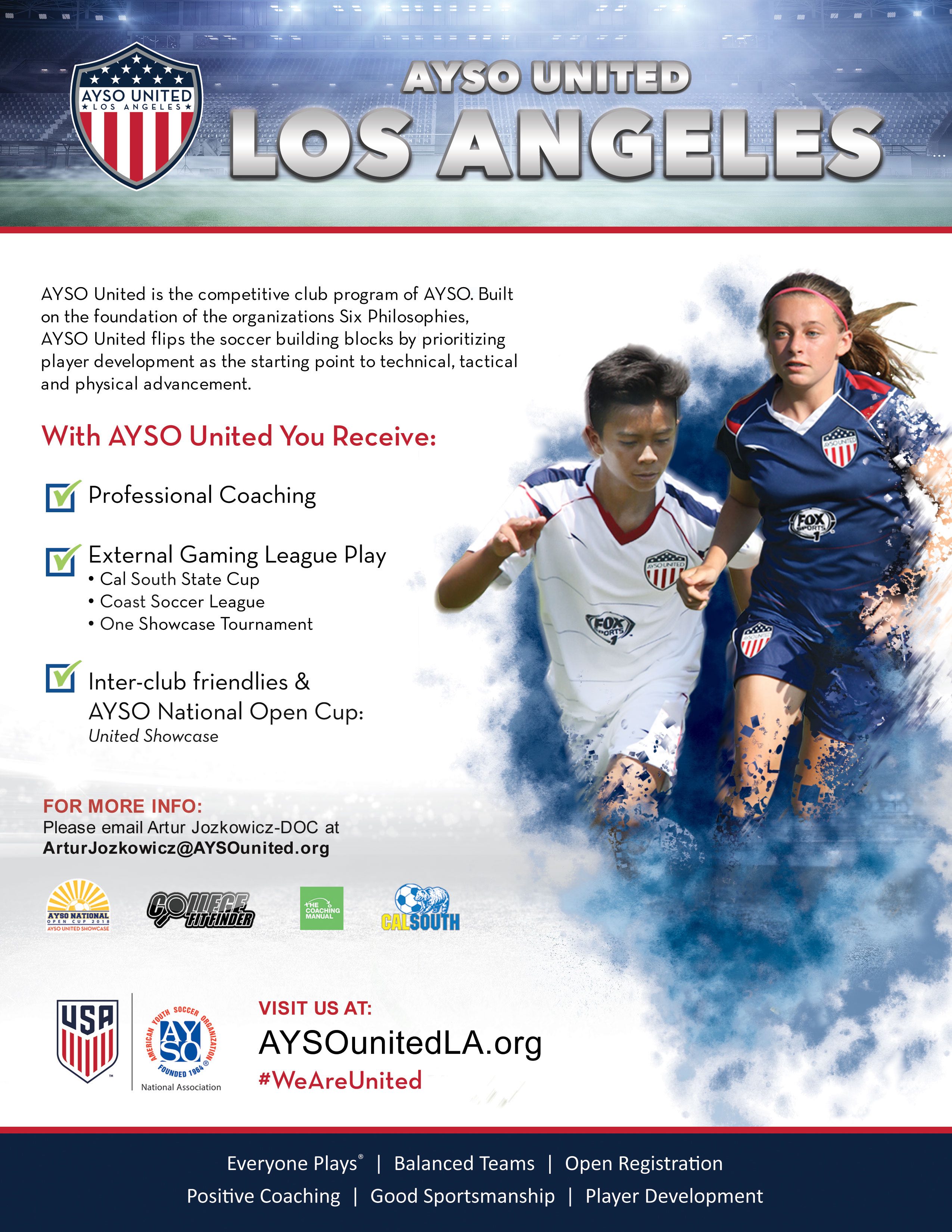 What is AYSO United?